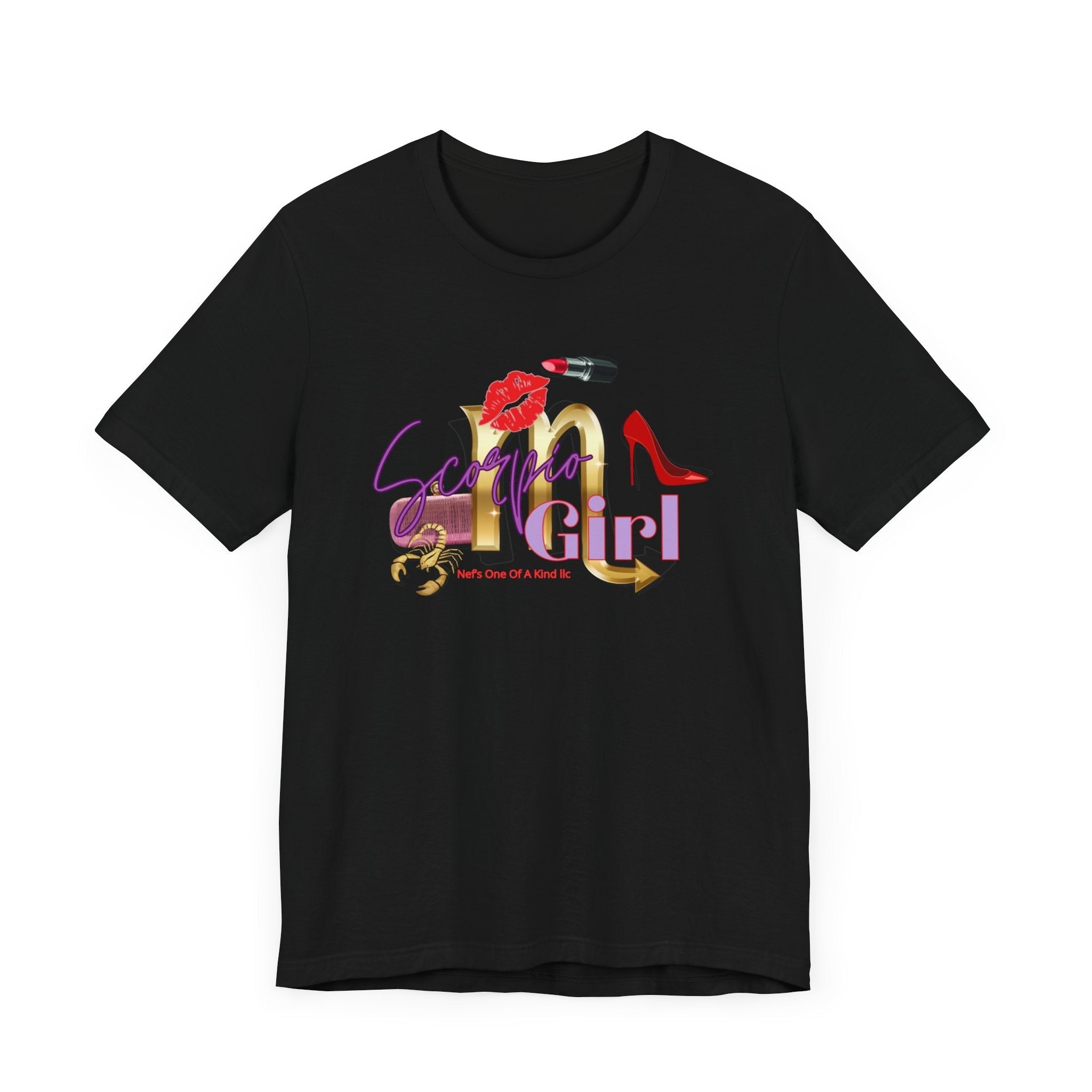 Unisex Scorpio Girl lipstick Tee